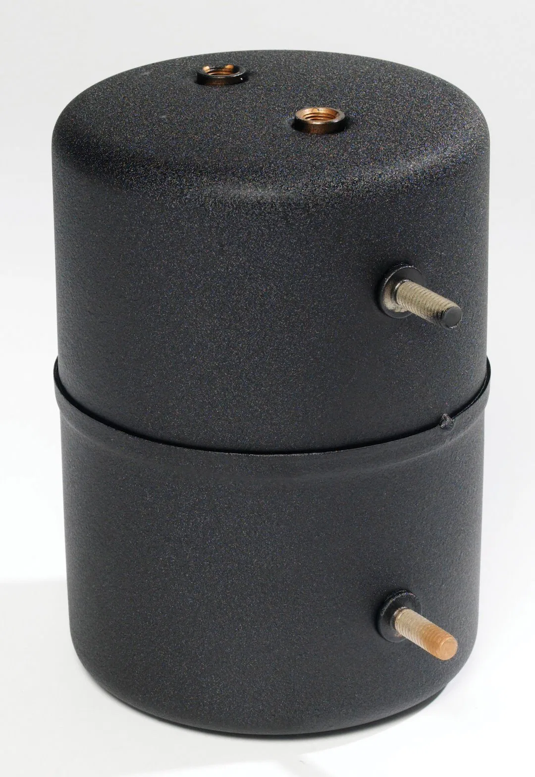 H00626 – HADLEY HORNS Air Tank, 138 Cubic Inch Black 2 Mounting Studs
